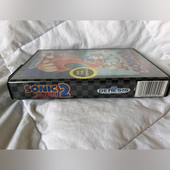 Sonic 2 The Hedgehog SEGA Genesis 1992 game cartridge - Picture 5 of 6